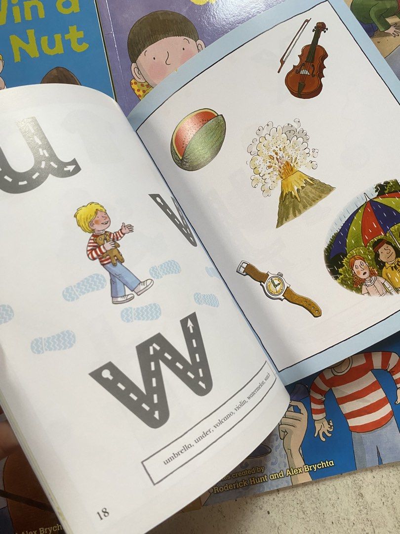 Biff, Chip & Kipper Phonics Books - Oxford Reading Tree (Category: Children's Books) located in Quezon City. Submitted by donagraceliwanag (Listing ID 1464513838, Image 2). Description: - Set of Biff, Chip & Kipper phonics books - Ideal for early readers learning to sound out words - Covers alphabet, simple stories, and phonics - Part of the Oxford Reading Tree series - Features pages with letter and word examples - Helps build reading confidence