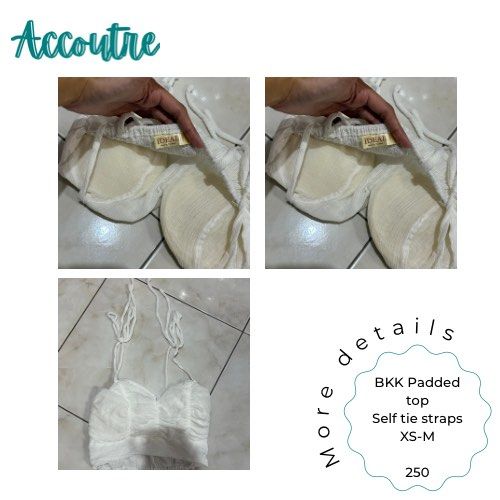 BKK Padded top (Category: Sleeveless) located in Pasig City. Submitted by accoutre (Listing ID 1464411656, Image 2). Description: .
