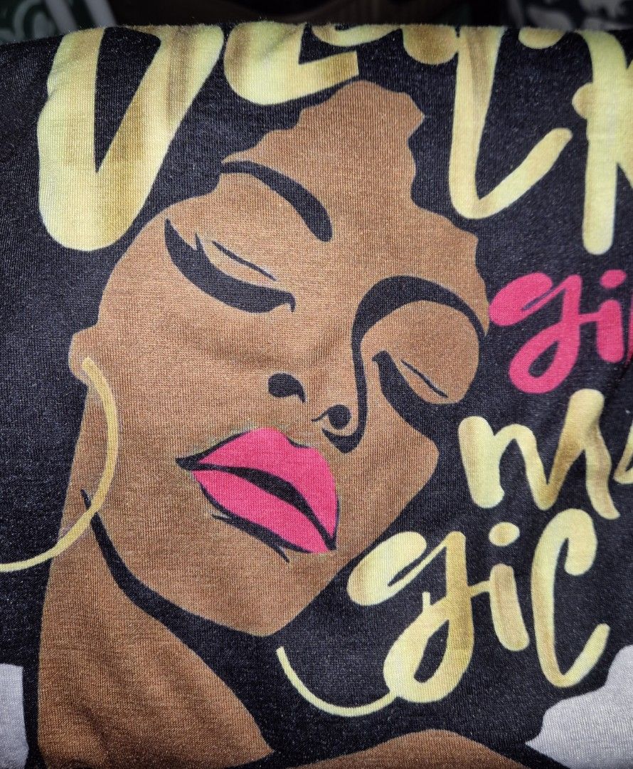 Black Girl Magic Pullover (Category: Longsleeves) located in Bulacan. Submitted by rgrs.collexn (Listing ID 1464396096, Image 2). Description: Lightweight ung tela. up to 42" bust. ✨ Check out my listings for more affordable preloved finds! ✨ Please manage your expectations as all items are preloved. Any flaw/s, if applicable, will be clearly indicated in the item description. ‼️ No joy reservers or bogus buyers. ‼️ Clicking "Offer" means you are