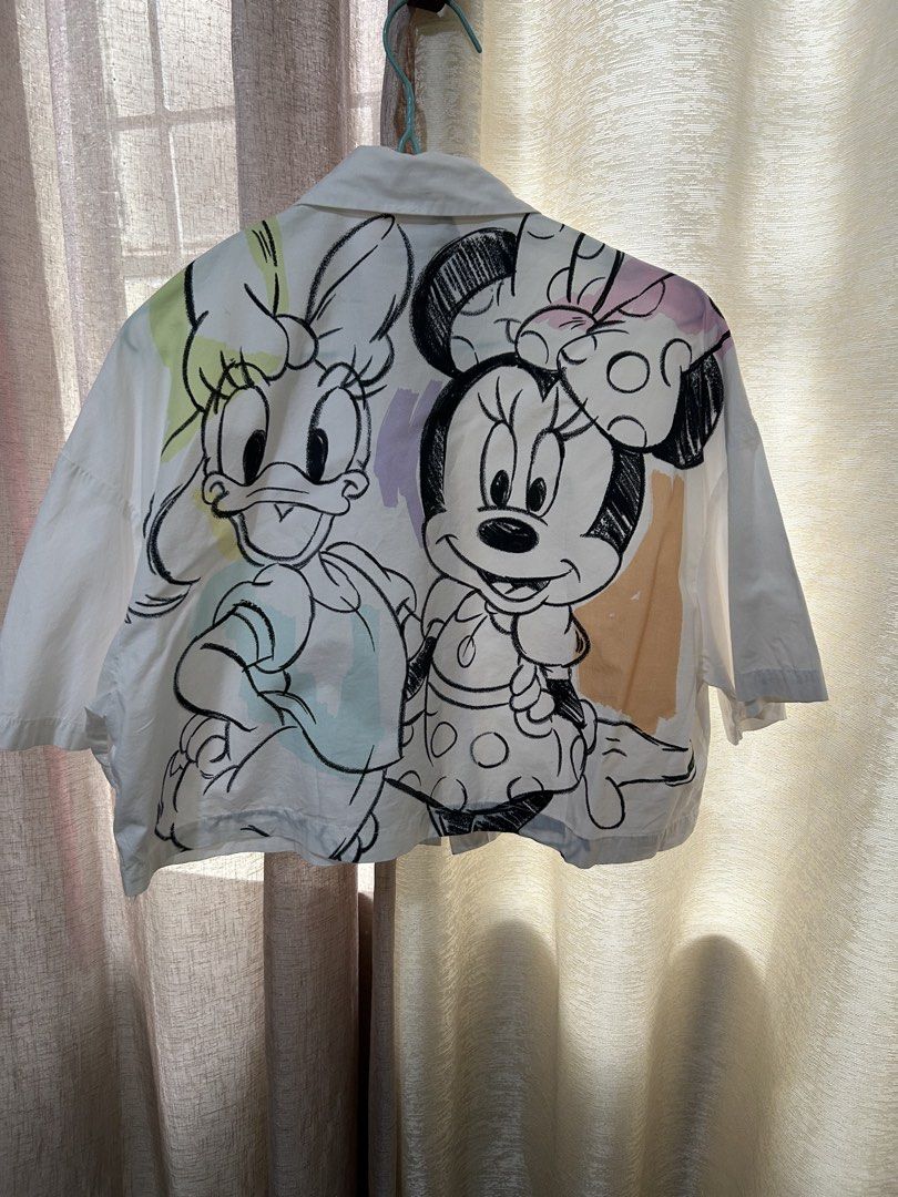 Blouse / Cropped Top (Category: Dresses) located in Valenzuela. Submitted by maigarcia (Listing ID 1464569689, Image 1). Description: 49 or 99 only Knitted Top Disney Minnie Polo Cropped Peplum Top Office Top .