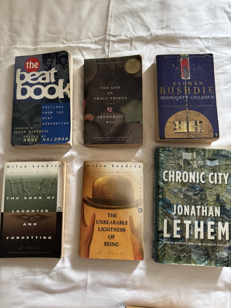Books for sale at 100 each (Category: Storybooks) located in Bacoor. Submitted by mlgon1 (Listing ID 1464435697, Image 2). Description: List of books by author: ❌ Adams, Douglas — The Hitchhiker’s Guide to the Galaxy SOLD • Austen, Jane — Persuasion • Austen, Jane — Pride and Prejudice • Bartholomew, Rafe — Pacific Rims • Bryson, Bill — The Life and Times of the Thunderbolt Kid • Chabon, Michael — Gentlemen of the Road • Chabon, Michael — Summerl