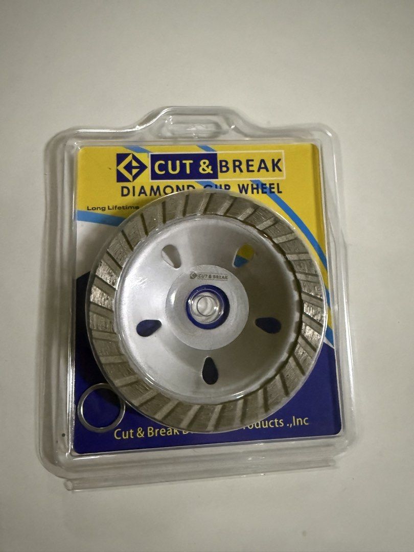 [BRANDNEW] ORIGINAL Cut & Break 4-inch Segmented Diamond Wheel (Category: Home Improvement Tools & Accessories) located in Manila. Submitted by chris.nix (Listing ID 1464517255, Image 3). Description: .