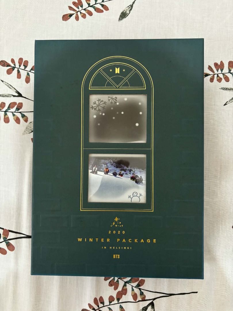BTS 2020 Winter Package in Helsinki (Category: K-Wave Merchandise) located in Taal. Submitted by kathrennn (Listing ID 1464478277, Image 1). Description: BTS 2020 Winter Package from Helsinki Full inclusions: -Outbox -Photobook -Making DVD -Accordion Photocard -Photo Set -Photo Stand -Bookmark -Mini Photobook Notes: Everything is looks brand new, only the box has slight discoloration. Let me know if you want to see the video. Can ship only via LB