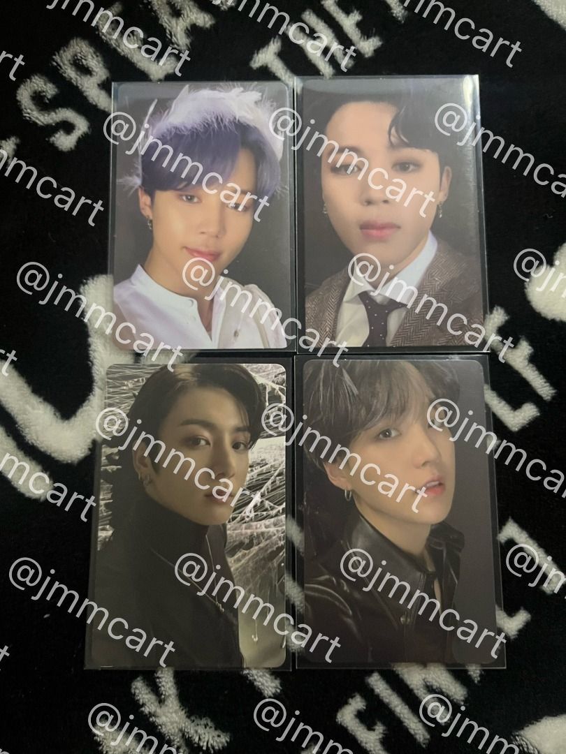 bts mots 7 album pc photocards (Category: K-Wave Merchandise) located in Las Pinas. Submitted by cartjmm (Listing ID 1464551804, Image 1). Description: wts lfb bts ph 🛒 bts mots 7 album pc photocards [SUGA, JIMIN, JUNGKOOK] ⤷ 🏷️ ₱1120 set + pf + lsf ✩ onhand & official ✩ payo prio ✩ x to sensitive collector.