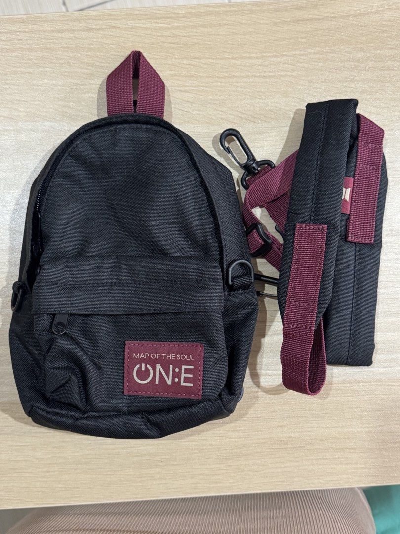 BTS MOTS ON:E Mini bag (Category: Other Stationery & Craft) located in Manila. Submitted by pattywps (Listing ID 1464421681, Image 1). Description: MOTS ON:E Mini bag - used once rfs: downsizing collection.