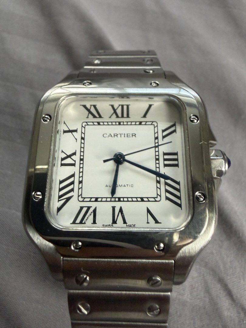 Bundle of Cartier and Rolex (Category: Luxury Watches) located in Manila. Submitted by 1vktry (Listing ID 1464359484, Image 3). Description: Cartier: Case width: 35.1 mm Thickness: 8.83 mm Flaws: none Comes with 4 extra links No Box or papers Price: 6k Rolex: Case Width: 40.2 mm Thickness: 12.5 mm Flaws: scratches on Crystal Comes with original bracelet No Box or Papers Price: 2500 Note: Bought from Thailand copy market hence no papers/ box and t