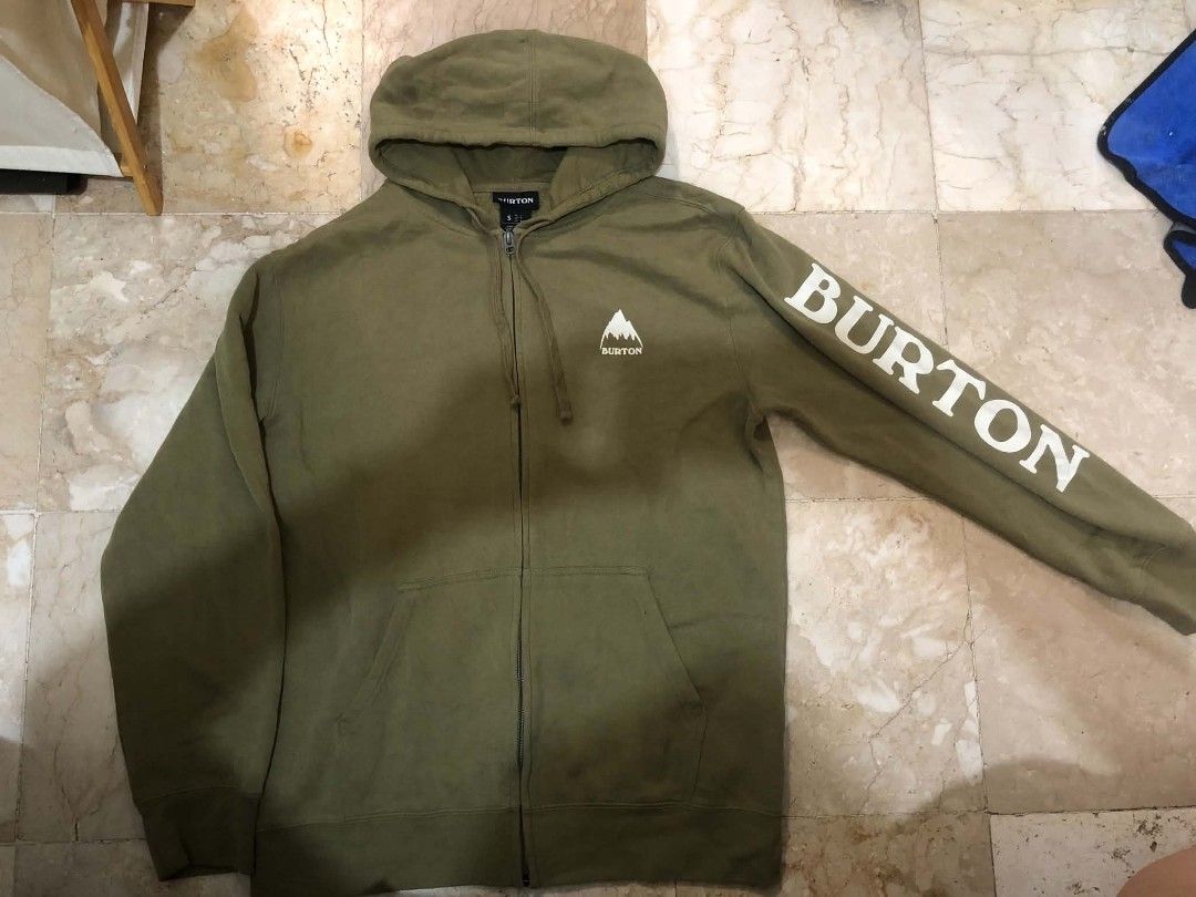 Burton Full Zip Hoodie (Category: Coats, Jackets and Outerwear) located in Daraga. Submitted by arkhoholic (Listing ID 1464460711, Image 1). Description: as new condition med to large 22x28.