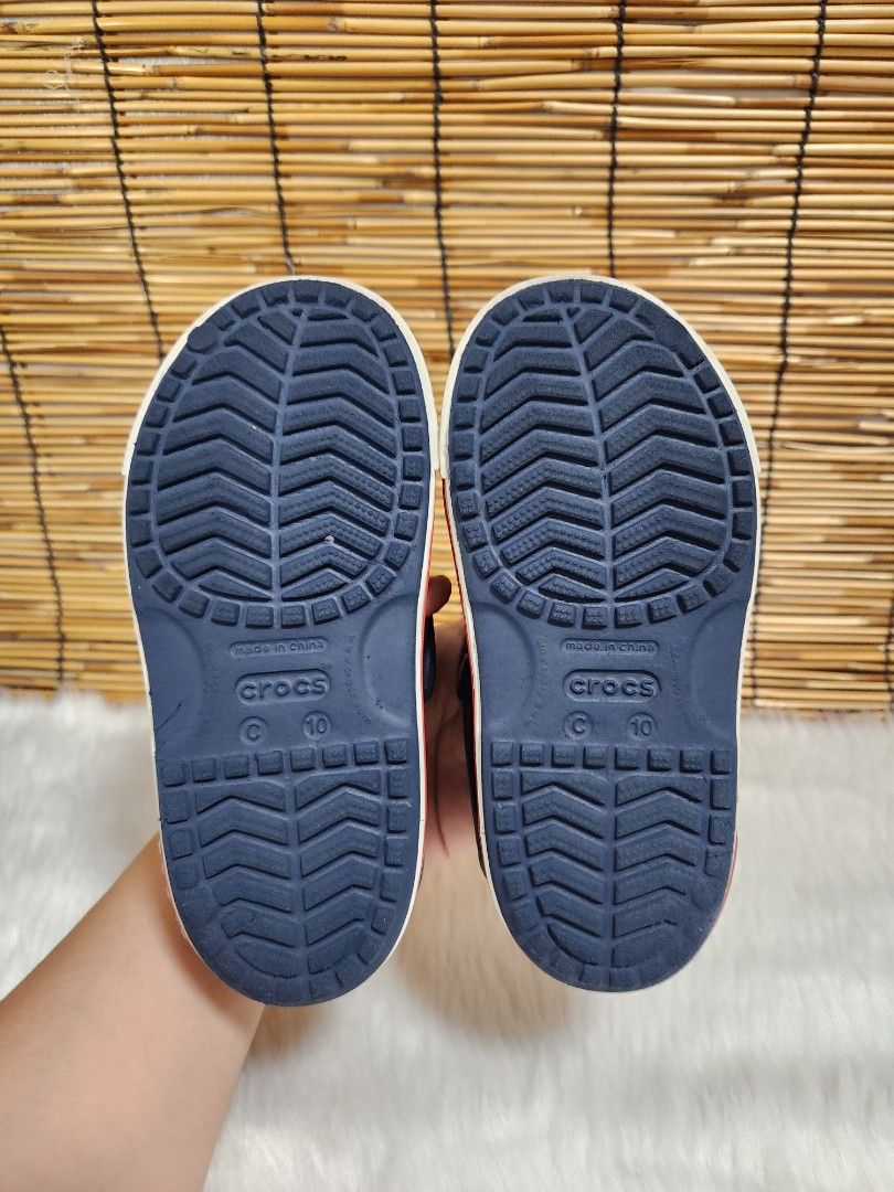 C10- Preloved Original Crocs for kids (Category: Babies & Kids Fashion) located in Navotas City. Submitted by FluffyFeet (Listing ID 1464516158, Image 3). Description: NEW ARRIVAL❗️ This is a PRELOVED ORIGINAL CROCS FOR KIDS‼️ Please managed your expectations ❤️ 📌 Strictly MINE NOW, PAY NOW ONLY❗️ (Unless suki na po na maayos kausap at iwas cancellation) 📌 You may ask for other photos before placing order/s STRICTLY NO RETURN, NO EXCHANGE UNLES