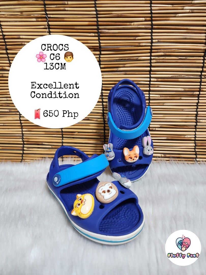 C6- Preloved Original Crocs for kids (Category: Babies & Kids Fashion) located in Navotas City. Submitted by FluffyFeet (Listing ID 1464517454, Image 1). Description: NEW ARRIVAL❗️ This is a PRELOVED ORIGINAL CROCS FOR KIDS‼️ Please managed your expectations ❤️ 📌 Strictly MINE NOW, PAY NOW ONLY❗️ (Unless suki na po na maayos kausap at iwas cancellation) 📌 You may ask for other photos before placing order/s STRICTLY NO RETURN, NO EXCHANGE UNLESS