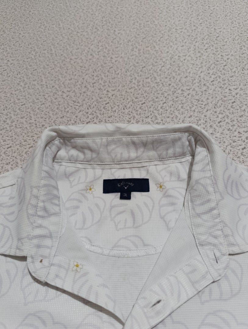 Callaway Men's Polo shirt (Category: Tshirts & Polo Shirts ) located in Floridablanca. Submitted by shierlyqui32911 (Listing ID 1464400369, Image 3). Description: Callaway Men's Polo shirt Size : 3L on tag Dimes: 23x29 Courier: J&t express Mod: Gcash Note: Need wash/color may vary due to lighting First to pay will get the item..