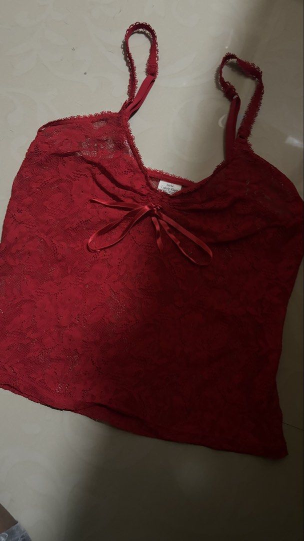 calvin klein lingerie (Category: Undergarments & Loungewear) located in Baguio. Submitted by iyychen (Listing ID 1464433887, Image 2). Description: calvin klein red lingerie.