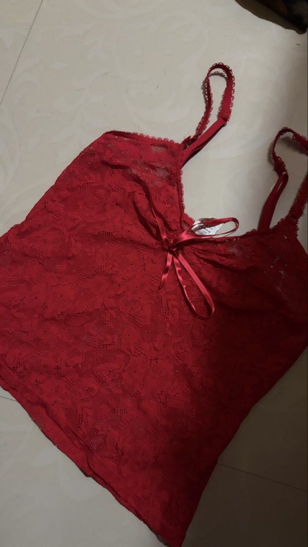 calvin klein lingerie (Category: Undergarments & Loungewear) located in Baguio. Submitted by iyychen (Listing ID 1464433887, Image 3). Description: calvin klein red lingerie.