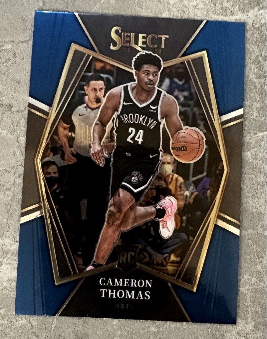Cameron Thomas 126 (Category: Raw Singles) located in Manila. Submitted by steadycards80 (Listing ID 1464467122, Image 1). Description: Rookie card premier level.