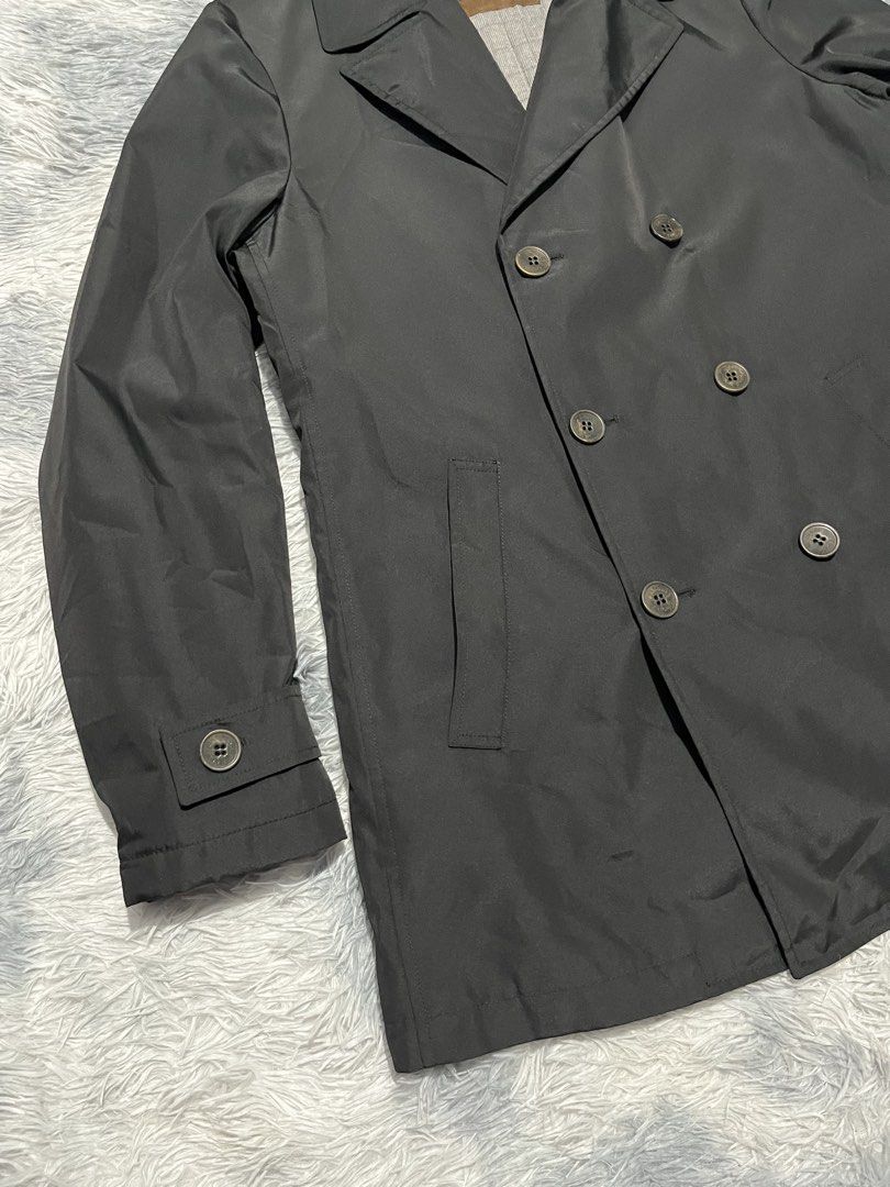 Canali Double Breasted Coat (Category: Coats, Jackets and Outerwear) located in Sasmuan (Sexmoan). Submitted by winterclothes.ph (Listing ID 1464416110, Image 3). Description: Canali Double Breasted Coat 50 on tag Width 22 Length 33 Excellent Condition.