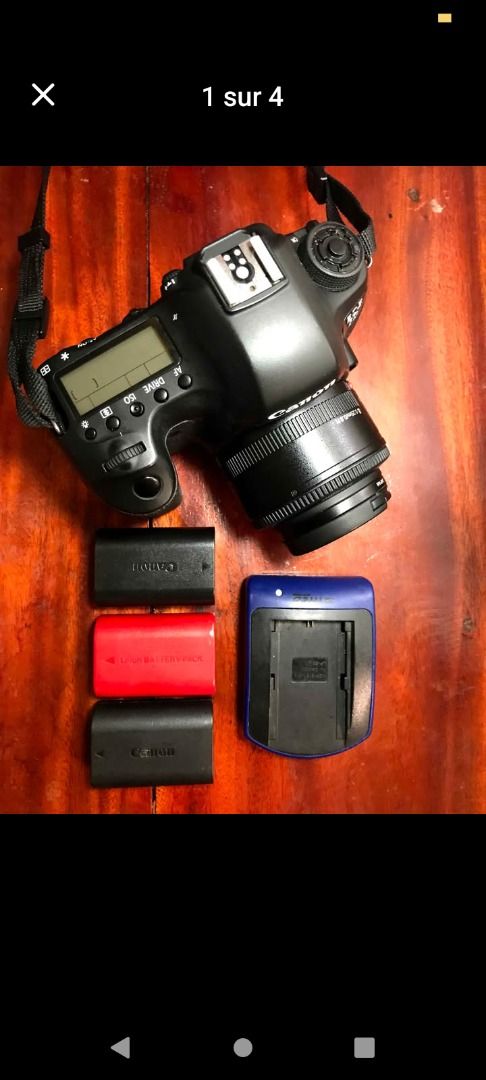 Canon EOS 6D (Category: Cameras) located in Caloocan City. Submitted by cosmictiger_05d9b3 (Listing ID 1464479874, Image 1). Description: Canon EOS 6D + Yongnuo 35mm f/2 Selling my Canon EOS 6D in perect working condition. Included: Canon EOS 6D + Yongnuo 35mm f/2 lens (new)+ UV filter 3 batteries + USB battery charger Shutter count: 75,000. Everything works perfectly. Only Cosmetic issue: the mode dial's small indicator cap is missing, but the d