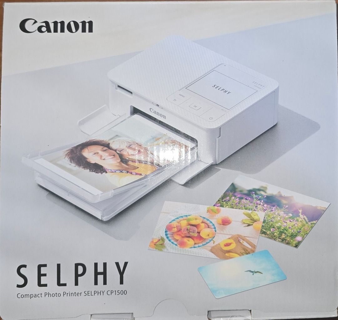 Canon Selphy CP1500 (Category: Printers, Scanners & Copiers) located in Manila. Submitted by liwagfranc06287 (Listing ID 1464463201, Image 1). Description: Slighty Used Canon Selphy Printer Used once or twice With ink and photo paper Slightly negotiable RFS: still prefers instax printing.