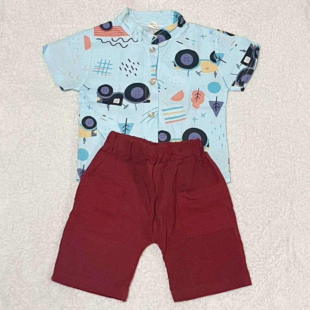 Car Design Outfit (Toddler) (Category: Babies & Kids Fashion) located in Pasig City. Submitted by ela_zen15 (Listing ID 1464398192, Image 1). Description: Car Design Outfit (For Toddler) 1 to 3 yrs old Blue Can do lalamove sagot nyo po sf.