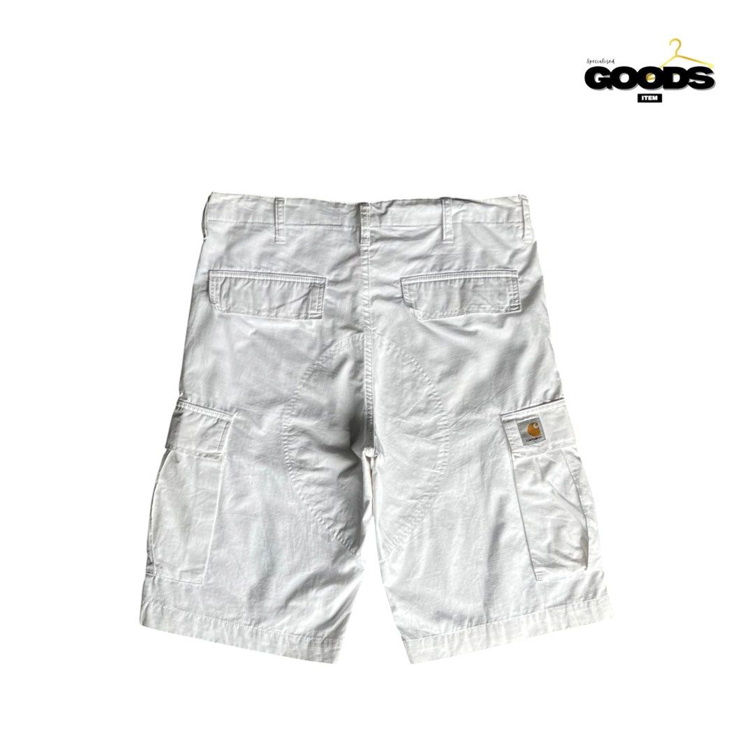 Carhartt Regular Cargo Short (Category: Shorts) located in Cebu City. Submitted by specializedgoodsitem_ (Listing ID 1464534360, Image 1). Description: excellent condition slightly needs wash ( naka display sa store ) details posted color may vary due to light 32 - 34’ waistline 22’ length .