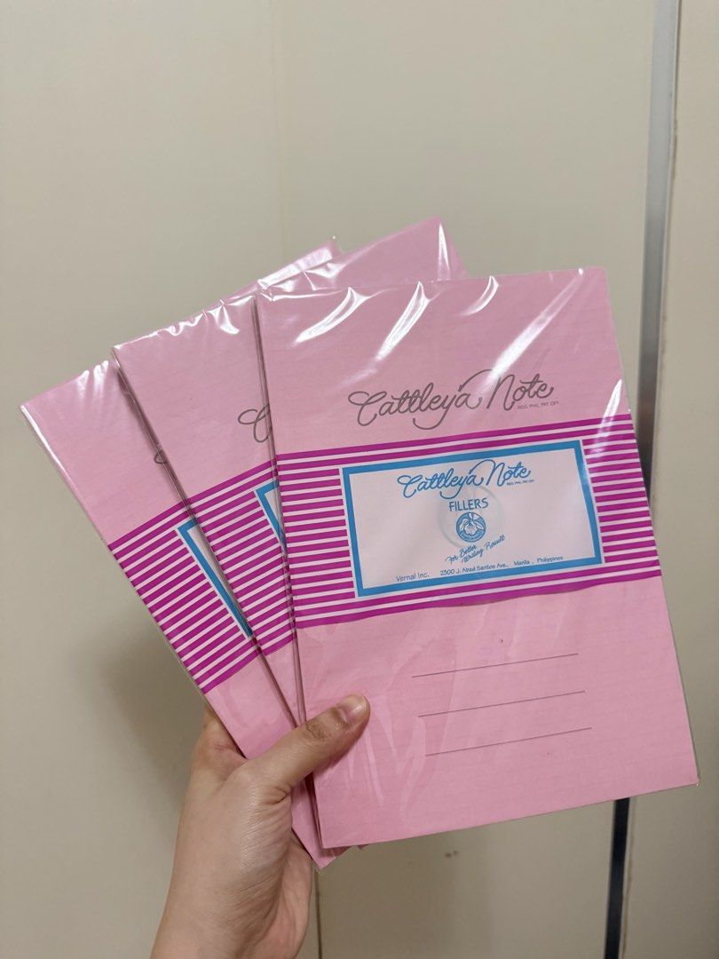 Cattleya Note Fillers (Large) (Category: Stationery & School Supplies) located in Los Banos. Submitted by ramrammms (Listing ID 1464421214, Image 1). Description: - 3 packs of Cattleya Note fillers - Standard size for binders - Ideal for school or office notes - Get all 3 packs together!.