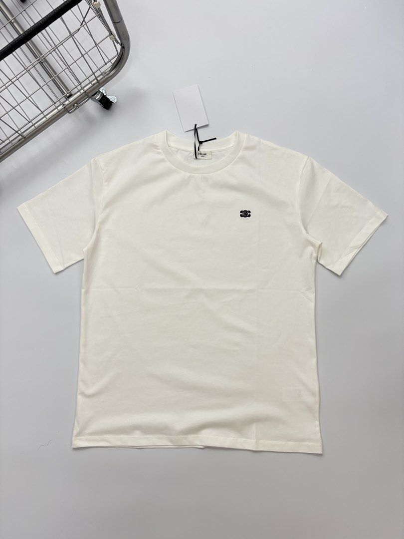 CELINE TRIOMPHE T SHIRT (Category: Shirts) located in Quezon City. Submitted by one2onemnl (Listing ID 1464541564, Image 1). Description: Brandnew with hangtags Complete tags Size: Medium (22 x 26 SLIMFIT) Size: Large (22 x 28 Slimfit) Send us a message to purchase 📩 .