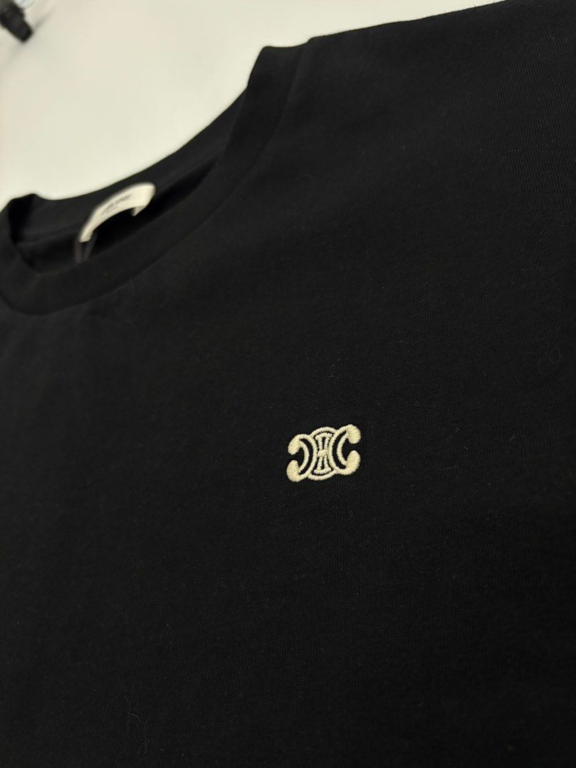 CELINE TRIOMPHE T SHIRT (Category: Shirts) located in Quezon City. Submitted by one2onemnl (Listing ID 1464541679, Image 3). Description: Brandnew with hangtags Complete tags Size: Medium (22 x 26 SLIMFIT) Size: Large (22 x 28 Slimfit) Send us a message to purchase 📩 .