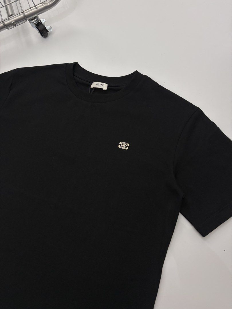 CELINE TRIOMPHE T SHIRT (Category: Shirts) located in Quezon City. Submitted by one2onemnl (Listing ID 1464541679, Image 2). Description: Brandnew with hangtags Complete tags Size: Medium (22 x 26 SLIMFIT) Size: Large (22 x 28 Slimfit) Send us a message to purchase 📩 .