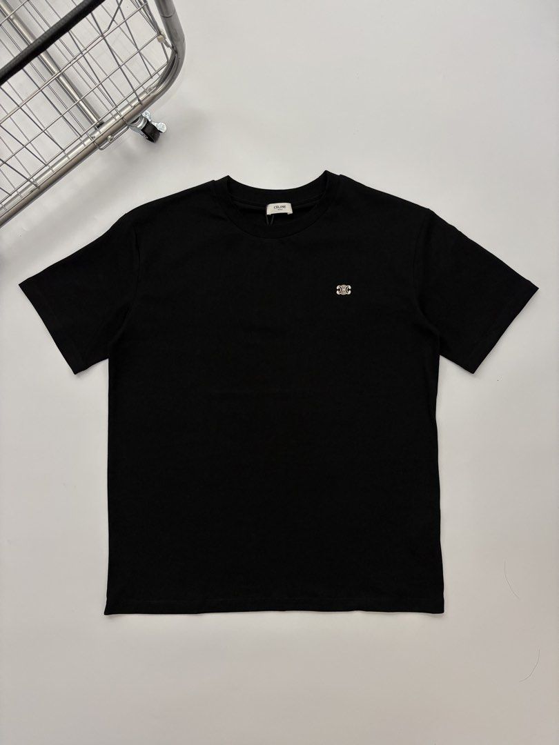 CELINE TRIOMPHE T SHIRT (Category: Shirts) located in Quezon City. Submitted by one2onemnl (Listing ID 1464541679, Image 1). Description: Brandnew with hangtags Complete tags Size: Medium (22 x 26 SLIMFIT) Size: Large (22 x 28 Slimfit) Send us a message to purchase 📩 .