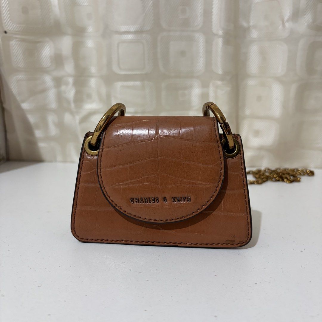 Charles & Keith Bag (Category: Shoulder Bags) located in Lucena. Submitted by minimal_decluttering (Listing ID 1464512447, Image 1). Description: Onhand Micro bag.