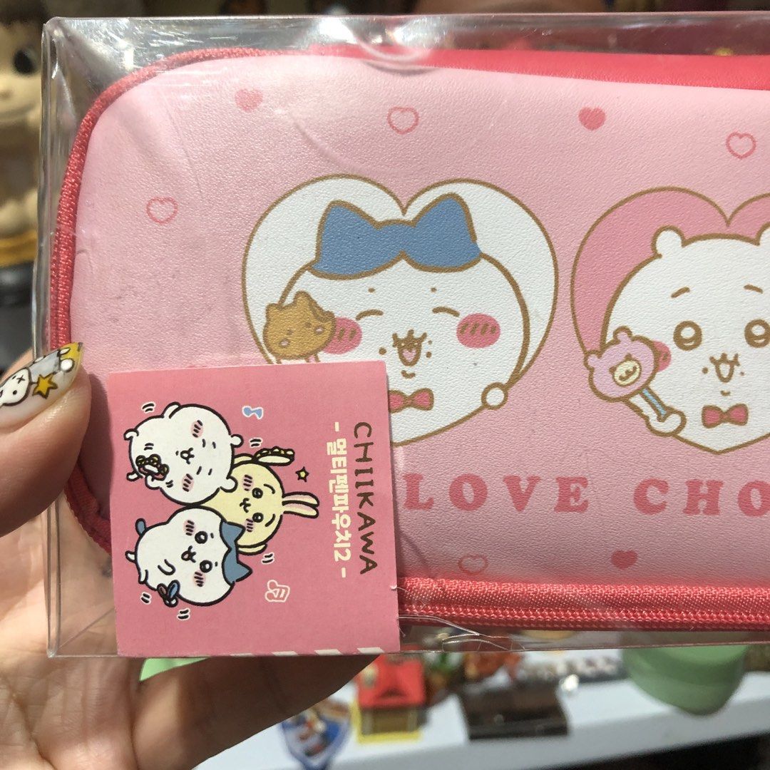 Chiikawa Pen Case (Category: Everything Else Others) located in Quezon City. Submitted by kitsune.treasures (Listing ID 1464480671, Image 2). Description: *First to pay policy! *1 day reservation only. Failure to pay on time, auto cancel. 📍Quezon City * MOD: J&T | Lalamove * MOP: GCASH | BPI 📦ON HAND AND READY TO SHIP! CONDITION: WHAT YOU SEE IS WHAT YOU GET. Dimensions: Kindly check the photos for the actual measurements. Please check all the 