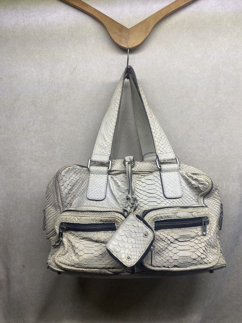Chloe - Chloe Python Betty Handbag (Category: Luxury Bags & Wallets) located in Valenzuela. Submitted by rektasource.ph (Listing ID 1464484412, Image 1). Description: Chloe - Chloe Python Betty Handbag Has sign of use Overall good condition Price negotiable.