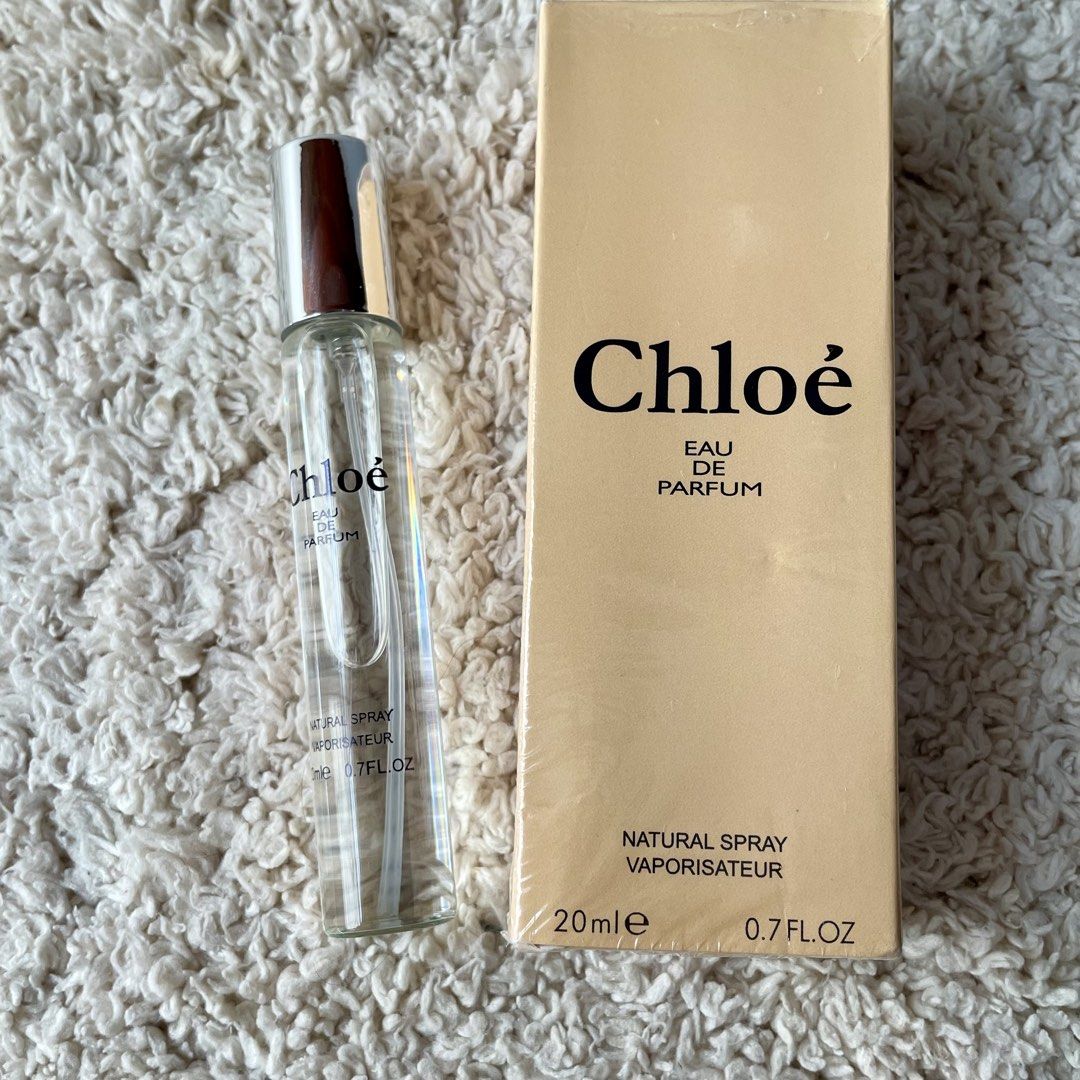Chloe Eau de Parfum (Category: Fragrance & Deodorants) located in Subic. Submitted by javsprelovedstuffs (Listing ID 1464399449, Image 1). Description: Tester- oil based Can last several hours 20ml.