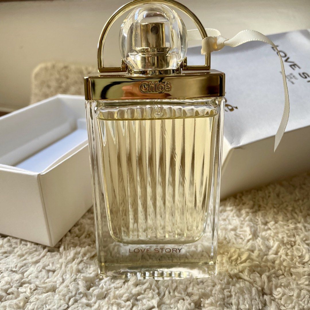 Chloe Love Story Eau de Parfum (Category: Fragrance & Deodorants) located in Subic. Submitted by javsprelovedstuffs (Listing ID 1464429474, Image 3). Description: 90ml perfume 95% full Premium Perfumes engineered to match 90%–95% of the o_ri_gi_nal scent Long lasting RFS: Too many perfumes #perfumeph #dubaiperfumes #nicheperfume #jomalone #luxuryperfumes.