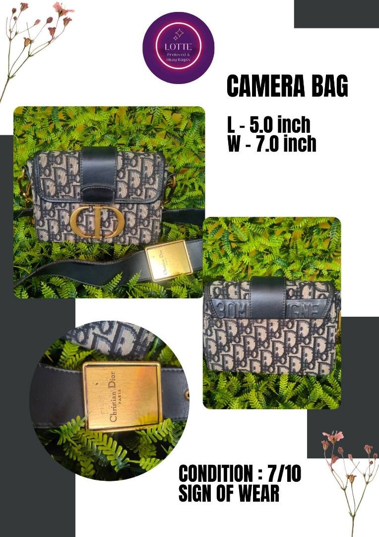 Christian Dior (Category: Shoulder Bags) located in Davao. Submitted by asherbenedict24 (Listing ID 1464480621, Image 1). Description: From korea box. Preloved Size L - 5.0 inch W - 7.0 inch with sign of used.