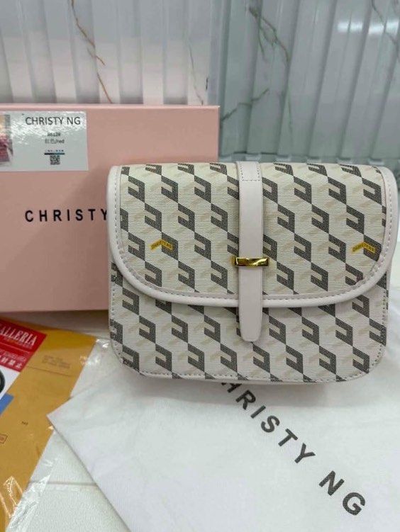 Christy Ng Messenger Bag (Category: Cross-body Bags) located in Quezon City. Submitted by stuffs.hellyy (Listing ID 1464376015, Image 3). Description: with box .