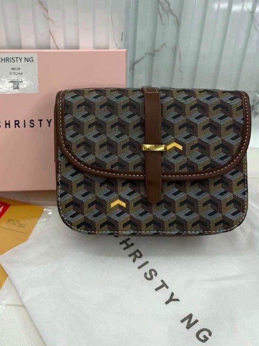 Christy Ng Messenger Bag (Category: Cross-body Bags) located in Quezon City. Submitted by stuffs.hellyy (Listing ID 1464376015, Image 2). Description: with box .