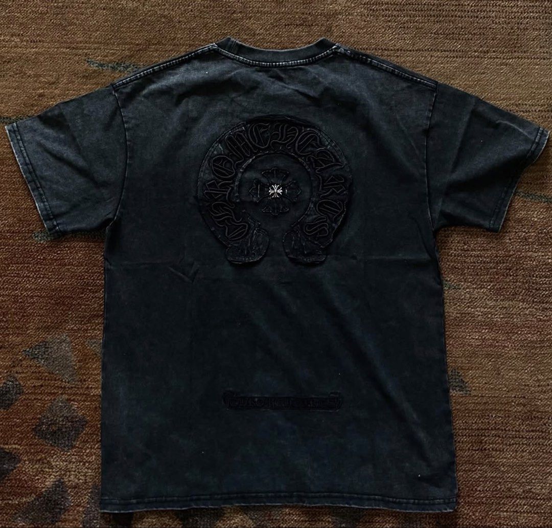 Chrome Hearts Washed Horseshoe Tee (Category: Tshirts & Polo Shirts ) located in Manila. Submitted by marty2smoove (Listing ID 1464385746, Image 3). Description: BRANDNEW CONDI SZ S, M, L.