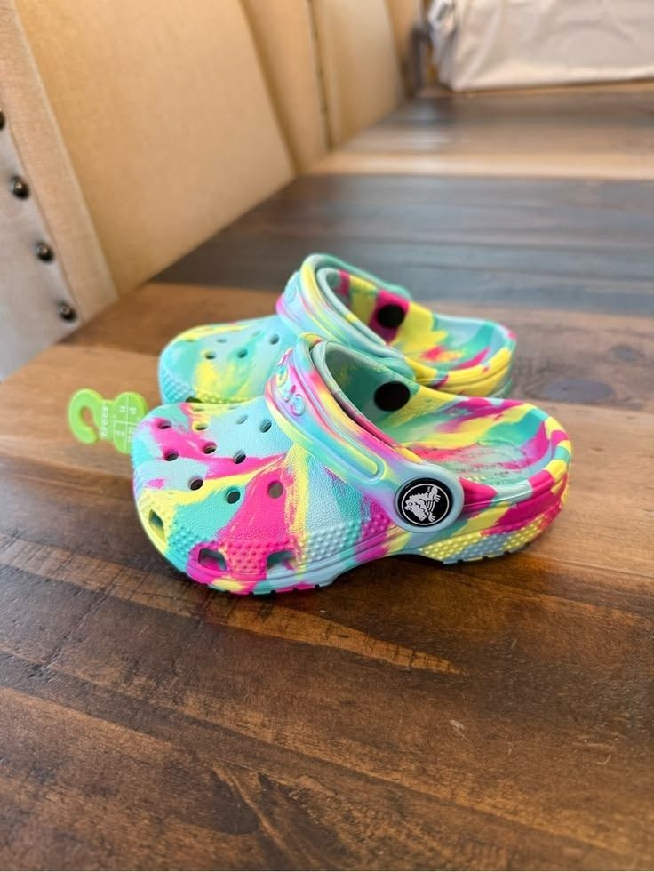 Classic Marbled Clog - Aquamarine (Category: Babies & Kids Fashion) located in Rizal. Submitted by hiraya16 (Listing ID 1464468741, Image 2). Description: C8 C9 C11 J1 J2 J3 Available Onhand ready to ship J&T - Lalamove - LBC.