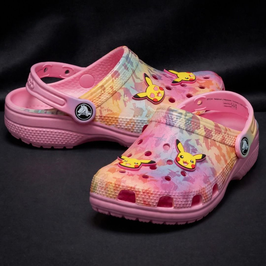 Classic Pikachu Clog - Pink (Category: Babies & Kids Fashion) located in Rizal. Submitted by hiraya16 (Listing ID 1464488679, Image 2). Description: C11 C12 J4/W6 J5/W7 J6/W8 3,200 Available Onhand ready to ship J&T - Lalamove - LBC.