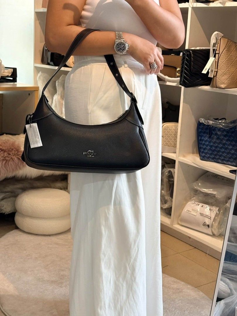 Coach Ella Small Shoulder Bag in Black (Category: Shoulder Bags) located in Quezon City. Submitted by bagsboutiqueph (Listing ID 1464568337, Image 3). Description: LAST PRICE POSTED. LIMITED STOCKS! BRANDNEW WITH INCLUSIONS. COLOR MAY SLIGHTLY VARY IN ACTUAL DUE TO LIGHTING AND CAMERA SETTING. OTHER PHOTOS WILL BE SEND DURING PURCHASE AND FOR SURE BUYERS ONLY. WHEN IN DOUBT, DO NOT ORDER. THANK YOU..