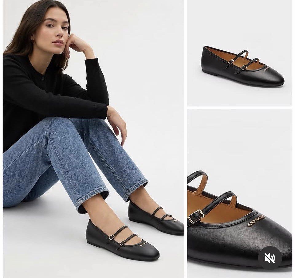 Coach Mary Jane Flats (Category: Flats & Sandals) located in Manila. Submitted by stopshop26 (Listing ID 1464445100, Image 1). Description: Coach Mary Jane Flats Avail sizes: 5 8 8.5 No bix Brand new and original Onhand and ready to ship.