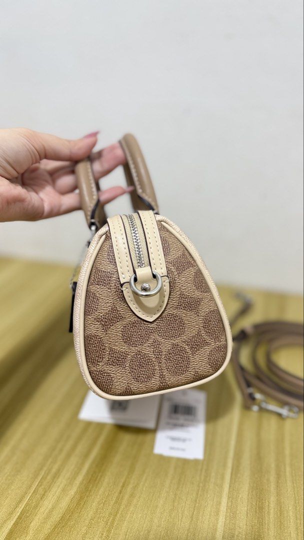 Coach Mini Rowan (Category: Luxury Bags & Wallets) located in Caloocan City. Submitted by tokyo112419 (Listing ID 1464361107, Image 3). Description: Preloved used once With carecard and tag Original 💯 .