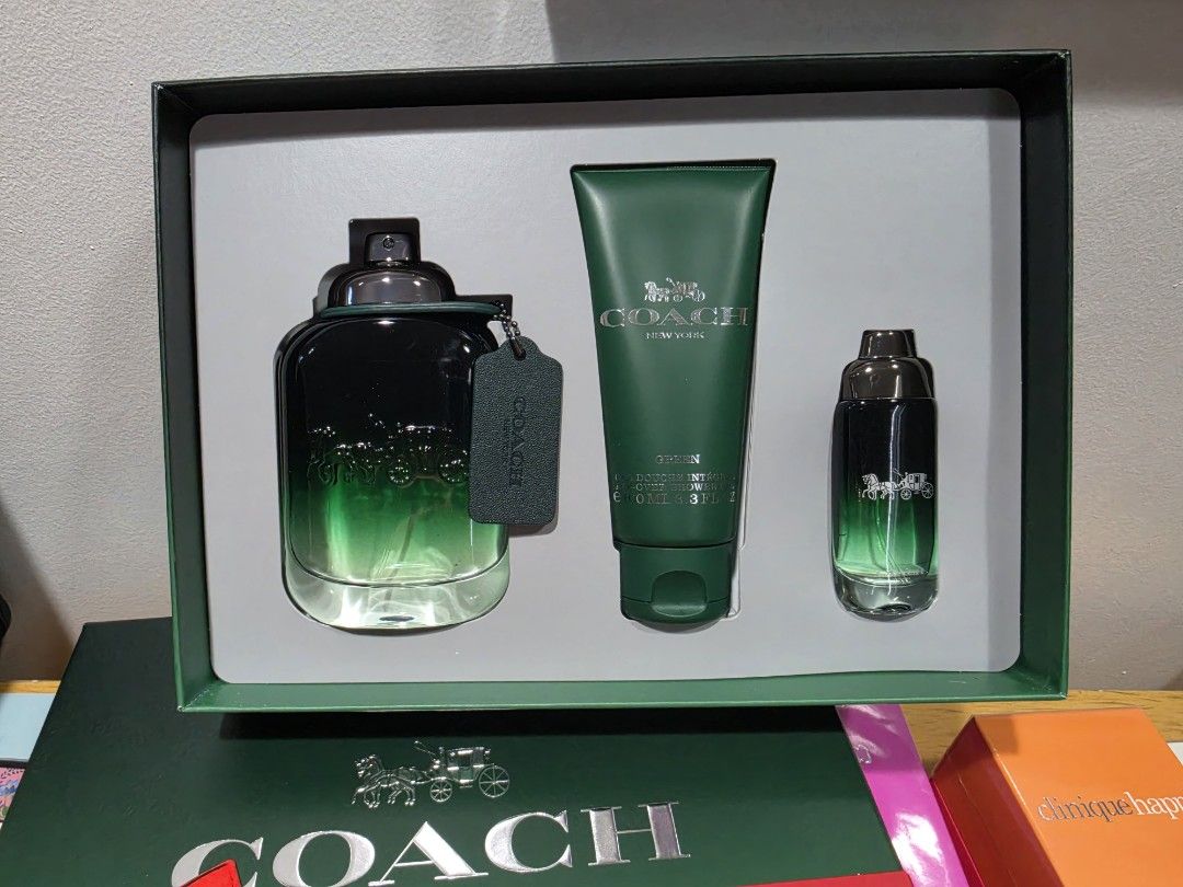 Coach new york (Green) (Category: Fragrance & Deodorants) located in Makati City. Submitted by melissa12345 (Listing ID 1464468097, Image 1). Description: BRANDNEW items 👉 Read me 1st 📍 Brand new 💯 📍 Items on hand ❌ No COD 🏦 MOP bpi/bdo/GCash/maya 📍 No return no exchange 📍 Payment 1st before delivery 💰 Cashless transaction at this moment..