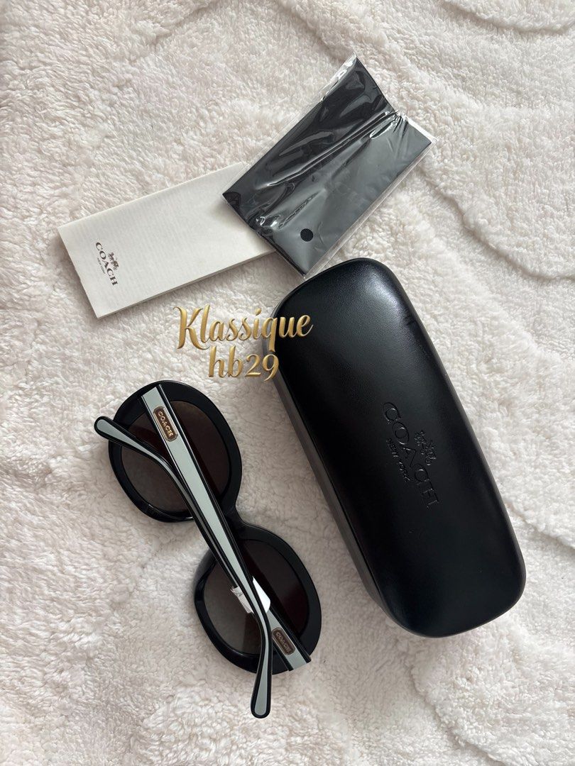 Coach Olive Gardient (Category: Sunglasses & Eyewear) located in Lipa City. Submitted by klassique_handbags (Listing ID 1464470281, Image 1). Description: ✅Available✅ ❤️Coach Olive Gardient❤️ Preowned of mine Coach 7992 Bought in 🇱🇷 Small - med face 💯original sf not included courier Lbc📦 Perfect for casual use & travel looks Rfs No longer using this😊 (3,800) php Disclaimer: All trademarks, logos, and brand names mentioned or used in our prod