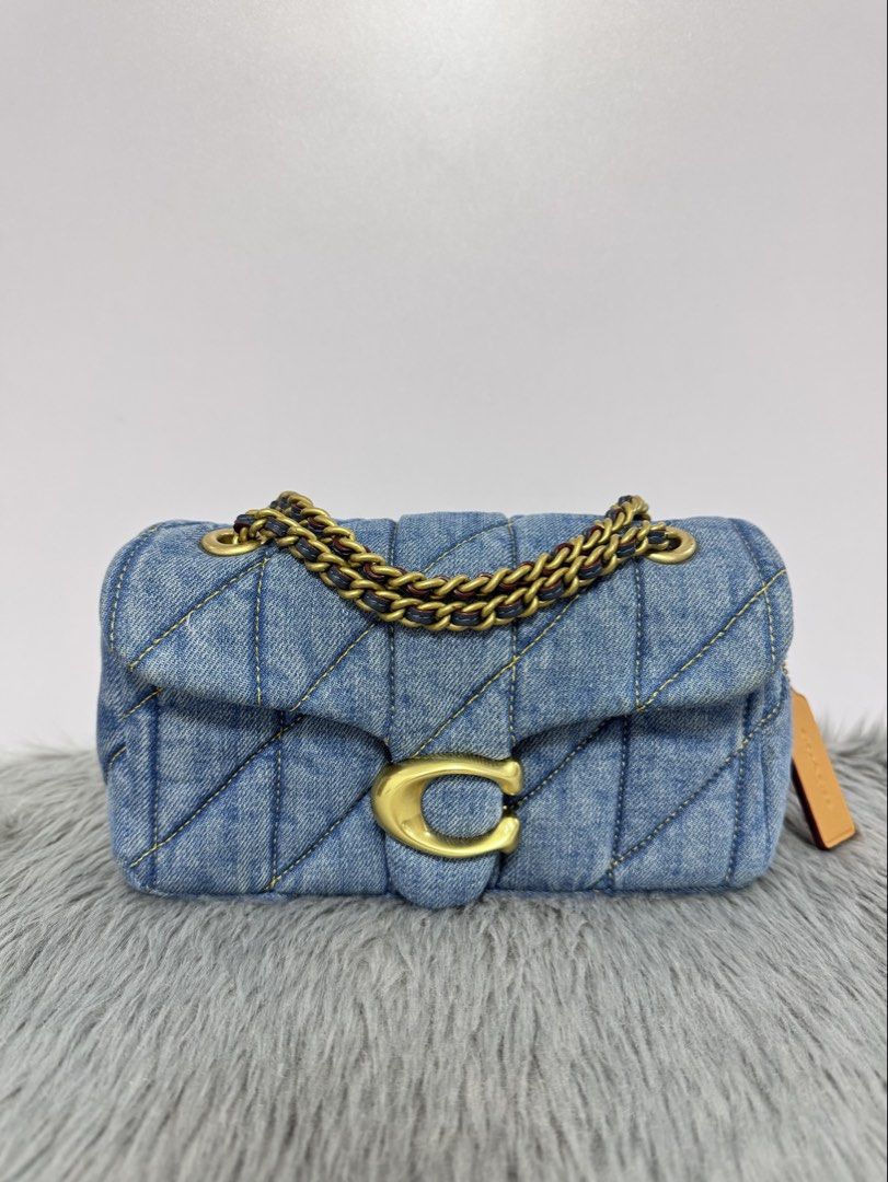 Coach Quilted tabby 20 in Denim (Category: Luxury Bags & Wallets) located in Santiago. Submitted by angelicayvanna (Listing ID 1464406796, Image 1). Description: Inclusion:Cc& Dustbag.