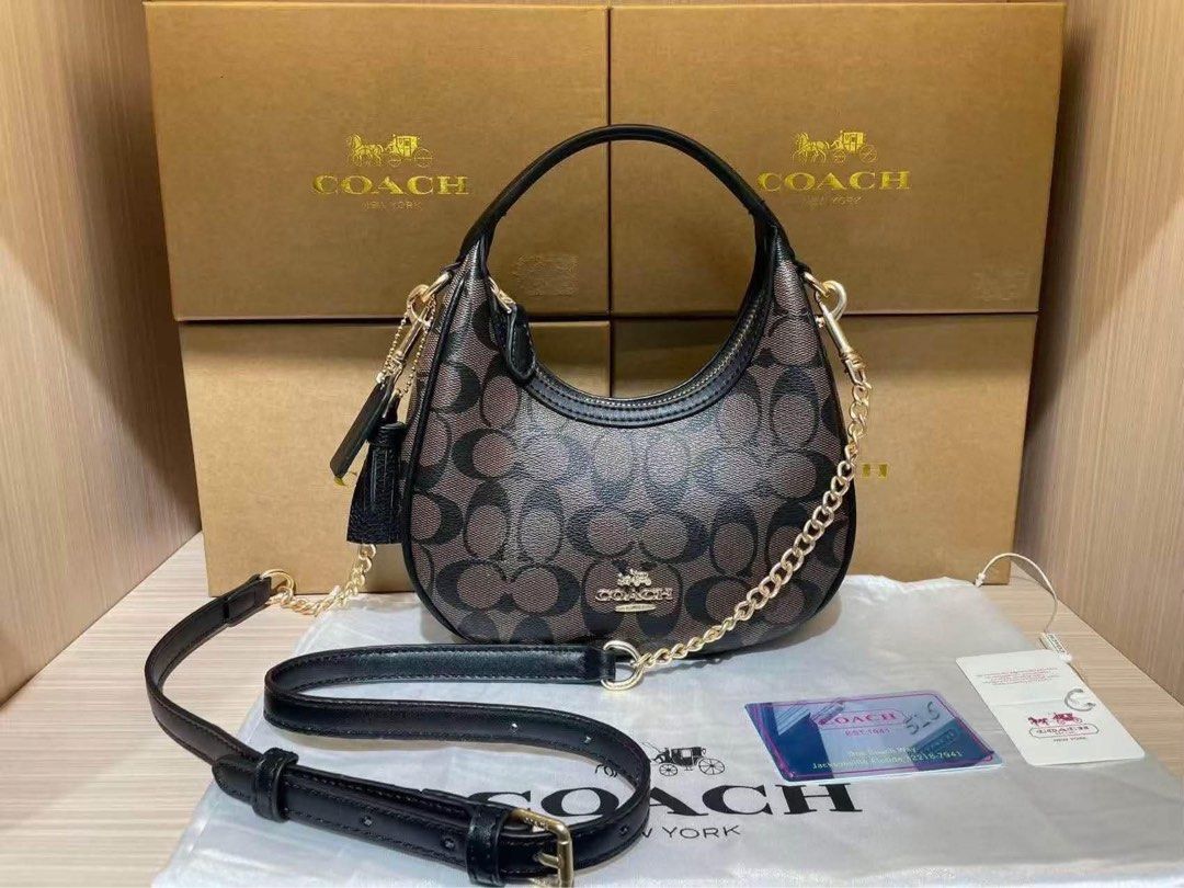 Coach Sling Bag (Category: Cross-body Bags) located in Manila. Submitted by businesspform (Listing ID 1464475691, Image 2). Description: 🎀CCH SLING / HANDBAG 🏷️3450 with box ⭐️ payment first (pre order) ⭐️ visit our page @getblstd.ph on IG for proof of legitimacy & other available items. .