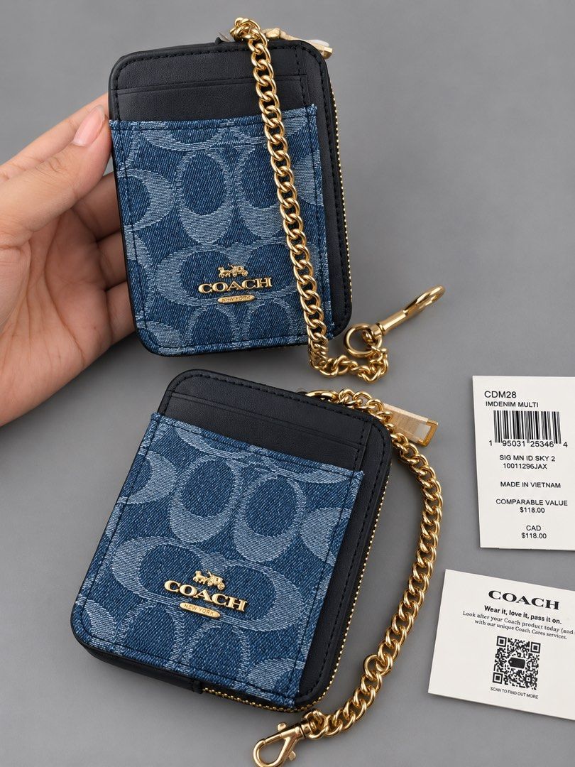 Coach Zip Card Case Wallet (Category: Wallets & Card holders) located in Binan City. Submitted by pinkykeenshop (Listing ID 1464555756, Image 1). Description: .
