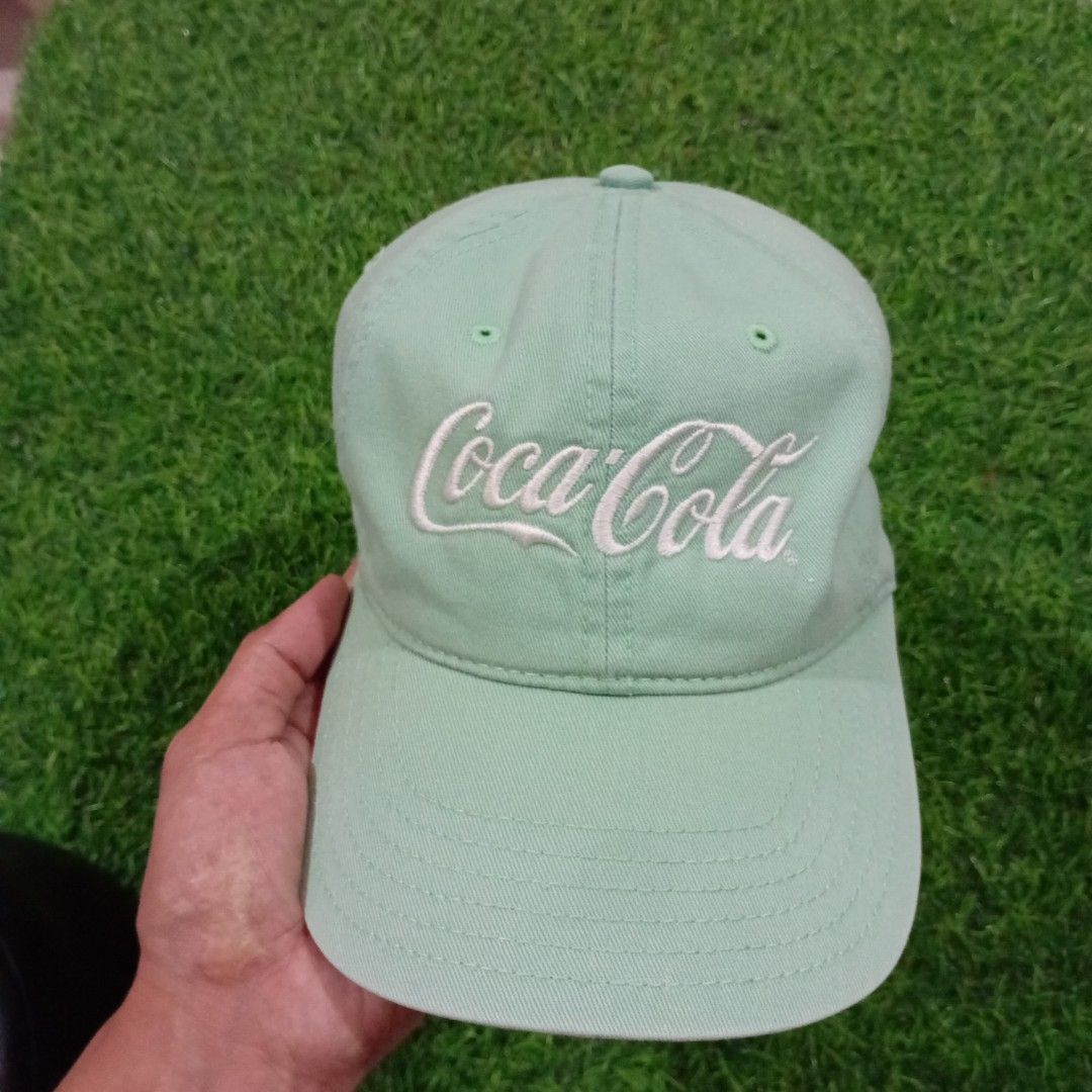 coca cola mint green cap dad hat (Category: Caps & Hats) located in Muntinlupa City. Submitted by rianrax3012 (Listing ID 1464501253, Image 3). Description: .