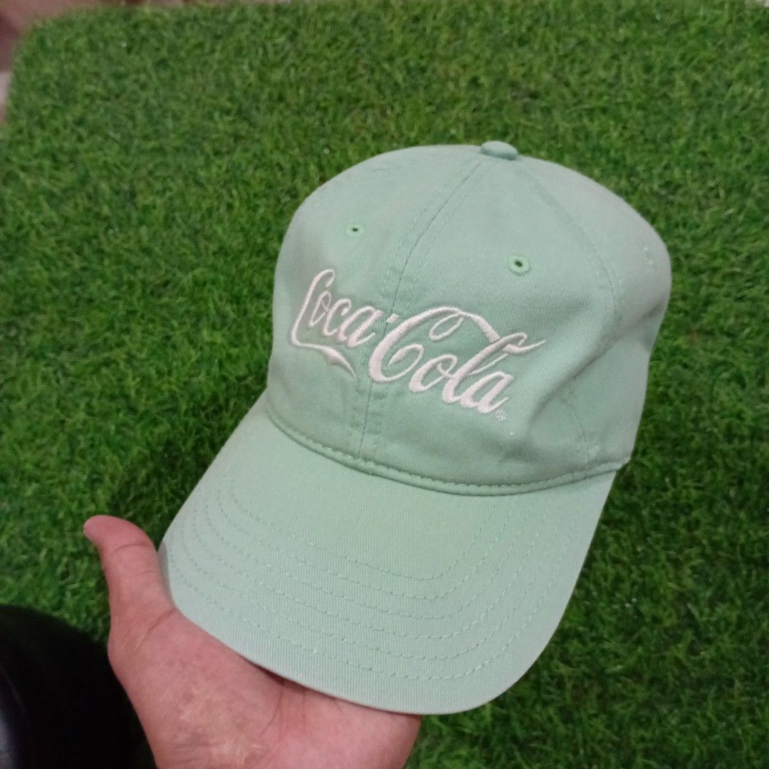 coca cola mint green cap dad hat (Category: Caps & Hats) located in Muntinlupa City. Submitted by rianrax3012 (Listing ID 1464501253, Image 2). Description: .