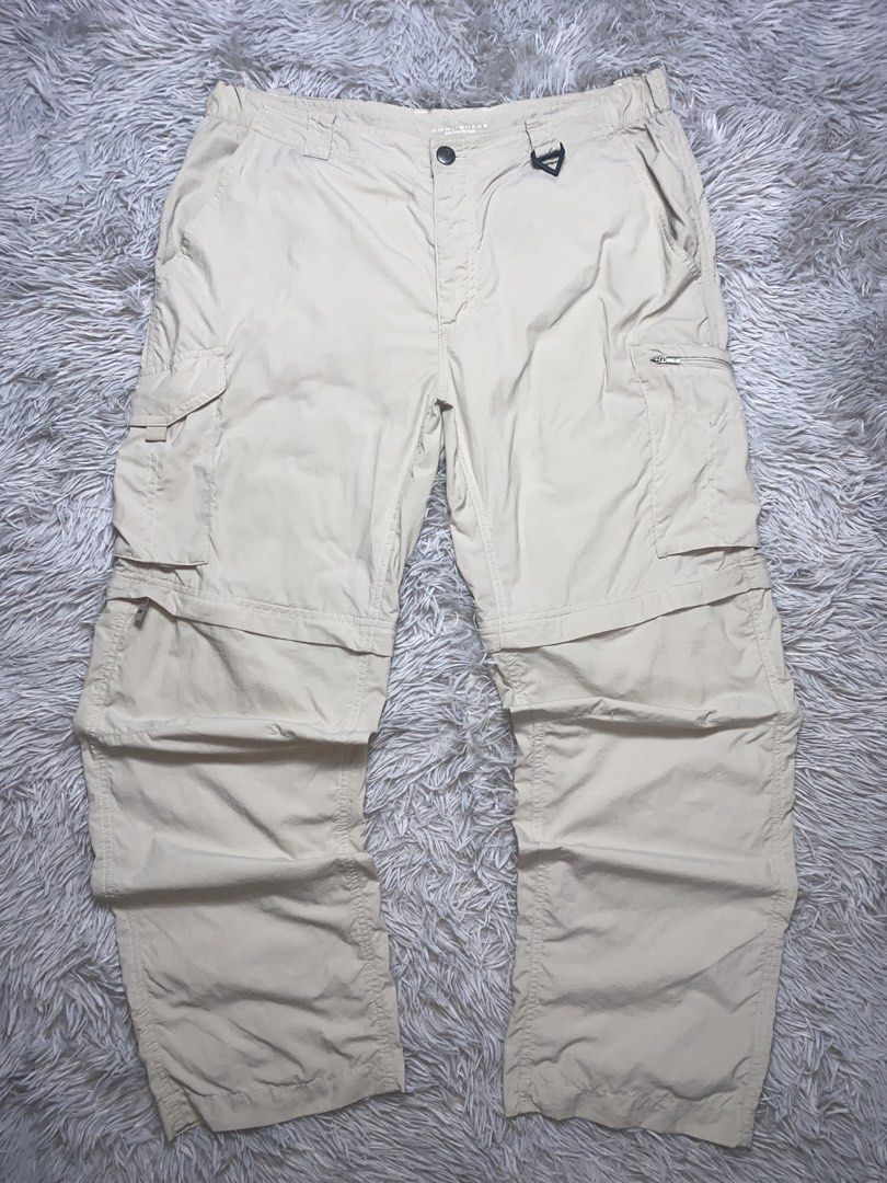 Columbia convertible cargo pants (Category: Chinos) located in Sibulan. Submitted by hunt_mafia (Listing ID 1464566442, Image 1). Description: Columbia convertible cargo pants Size 36 Width 23 Length 41.5 Hem 9 Good condition Issue seen last pic unnoticeable Free vouch for safe transaction Unli video call with item Price: 850+sf Loc: Negros Oriental.