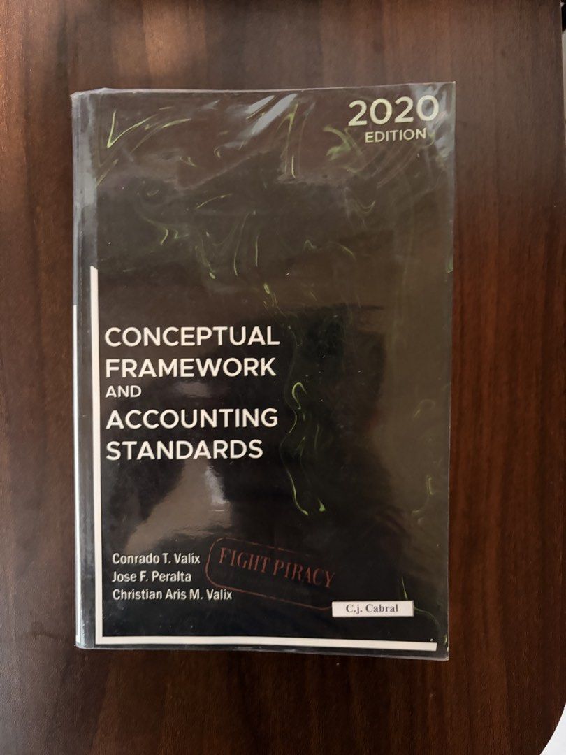Conceptual Framework and Accounting Standards (Category: Textbooks) located in Cainta. Submitted by crissajhasmine (Listing ID 1464526622, Image 3). Description: 📚 CONCEPTUAL FRAMEWORK AND ACCOUNTING STANDARDS BOOKS FOR SALE! 📚 💰 BUY ALL — ₱300ONLY! ✨ 2 books in one bundle ✨ Pre-loved RFS: Decluttering 📩 Message me if interested!.